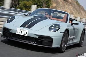 快適性向上で“優雅さ”際立つ！ 進化したポルシェ「911カレラカブリオレ」の走りとは？ スイッチひとつで“野生”が顔を出す「キャラ変」も印象的