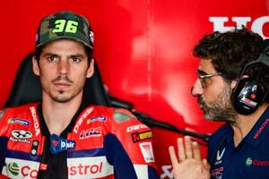 【MotoGP】ミラーへのペナルティ軽すぎ！　ジョアン・ミル、接触起こした相手に不満「もう少し厳しいのが必要だった」