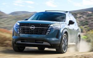 日産のSUV『パスファインダー』、改良新型は表情一新…ロサンゼルスモーターショー2025