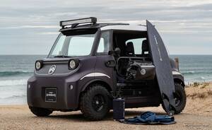 シトロエンの超小型EV『アミ』、サーファー向け「Rip Curl Vision」提案…バギー仕様がベース