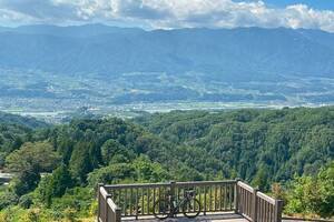 中央アルプスの大迫力を気軽に体験！　お手軽絶景ヒルクライム　長野県豊丘村『福島てっぺん公園』