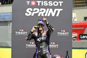 【MotoGP】カンペキじゃなくても表彰台はグッド！　ビニャーレス「守りのレースだった。ドゥカティがレベチ」