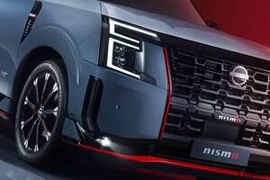 圧倒的な存在感！ 日産が中東専用の高性能SUV「パトロール NISMO」世界初公開　495馬力の3.5リッターV6エンジン搭載