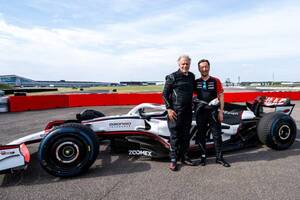 ハースF1のグッドウッド初参加が決定。チームオーナーや小松代表、中嶋一貴らがF1マシンでデモランを実施へ