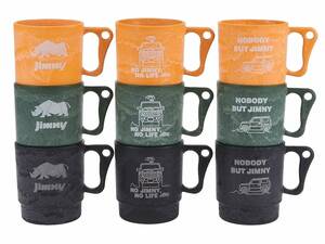 スズキ「ジムニー」デザインのマグカップ発売 純正アパレルグッズでサステナブル素材を初採用
