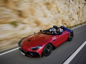 F1譲りの安全装置を装備したメルセデスAMG「ピュアスピード」がワールドプレミア