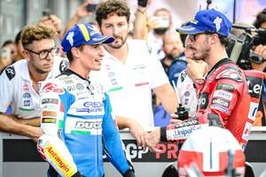 【MotoGP】バニャイヤ、来季チームメイトのマルケスに助言「タルドッツィの天気予報は信じちゃダメ」