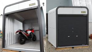 WEB通販で購入できるガレージ。アストロプロダクツからの新たな提案「BIKE小屋」
