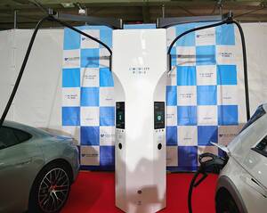 東光高岳とeモビリティパワー、チャデモ対応の急速充電器を共同開発　最大出力350kW