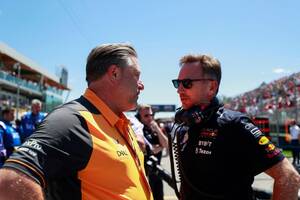 マクラーレンCEO、宿敵ホーナーF1復帰の噂をどう思う？　“健全”な新代表メキーズがお気に入りも……「F1は場外の争いが面白い」