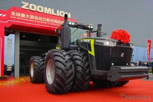 世界最高出力1200馬力、ハイブリッドトラクター「DX7004」発表…中国ズームライオン