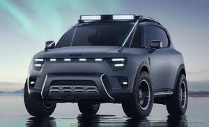 スマート第3のモデルはオフロード電動SUVに、航続550km…北京モーターショー2024に展示予定