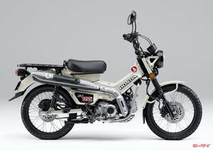 【大人気】「CT125・ハンターカブ」にベージュとグレー追加！レッド継続！ギヤポジメーターを別売りで設定　　