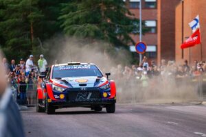 ヌービルがデイ1制す。タナクが続きヒョンデ1-2、勝田貴元が3番手に／WRC第8戦フィンランド