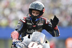 【MotoGP】ホームのファンにお別れを。ドヴィツィオーゾ、シーズン途中の引退決断「満面の笑みで終わろう」