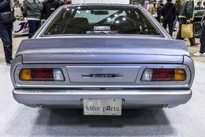 日産B310型「サニークーペ」をターボなどでアップデート！ 懐かしいレースシルエットながらナンバー付き