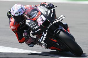 【MotoGP】高速クラッシュのA.エスパルガロ、驚異の予選6番手もレース参加は不透明「痛みが悪化している」