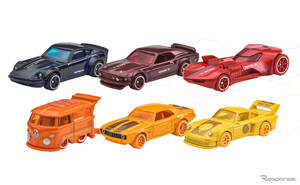 カラー際立つコラボ仕様！ ホットウィール×パントーン、『フェアレディZ』など名車6種を特別カラーで展開