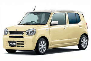 先進安全装備の進化とクラストップの低燃費！　スズキ・アルトが一部仕様変更