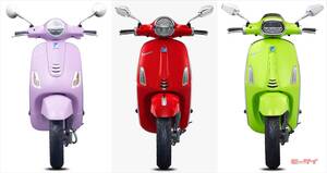 ベスパ「LX125／プリマベーラ125・150シリーズ／スプリント150シリーズ」新色を加えて2025年モデル登場