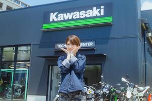 【カワサキ】Kawasaki×若月 佑美さんコラボ企画「若月 佑美さん、カワサキで走り出す」はじまる！