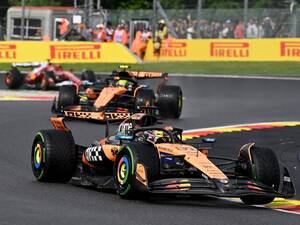 【F1第13戦ベルギーGP決勝】ピアストリが今季6勝目、マクラーレンは3戦連続1-2フィニッシュ達成