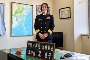 ソマリア・アデン湾のラーメンは超美味!? 女性初の護衛隊司令→いまは防大の訓練部長「ならでは」の悩みを激白
