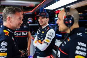 フェルスタッペン、F1スペインGPでのラッセルへの”体当たり”をレッドブルのチーム内で謝罪。ホーナー代表が明かす