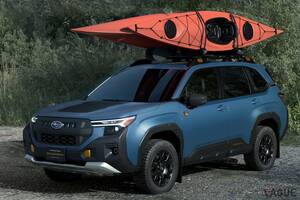 スポーツカーからタフ仕様のSUVまで「ジャパンモビリティショー2025」のスバルブースは注目車が目白押し！ 全6台の“日本初公開モデル”の内容とは