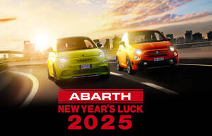 【アバルトよりお年玉】12月26日～2025年1月26日まで期間限定　アバルト New Year’s Luck 2025