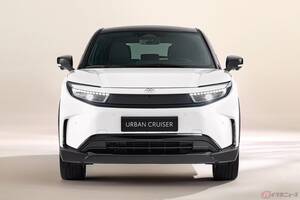 スタイリングとパフォーマンスを両立したSUV!! 最大265マイルを走行できる新型BEV トヨタが英国市場で「アーバンクルーザー」の詳細を公開