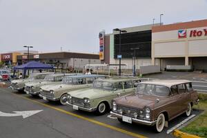 ショッピングセンターに320台の名車・旧車が大集結…第5回昭和平成オールドカー展示会