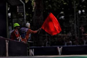 予選Q1終了間際の赤旗で順位に混乱。ハースのベアマン、10番手タイム抹消は「不公平」と憤る