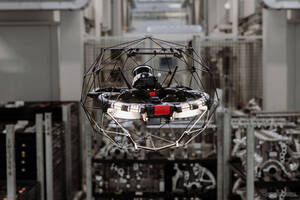 ジャガー・ランドローバー、ドローンで工場点検を効率化…作業時間を最大95%短縮