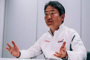 「F1はホンダにとって不可欠」技術規則の変更で新時代の活動を決意。渡辺康治社長が語るアストンとの提携、技術の強み
