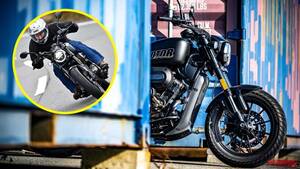 【新車試乗】「この見た目でオートマ?!」水冷Vツイン搭載の軽二輪クルーザー「SRV250A」はクラス初『AMT』搭載【インプレッション】