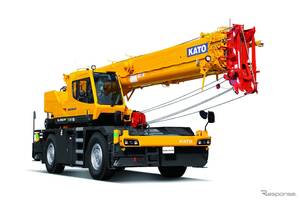 加藤製作所、新世代ラフテレーンクレーン「SL-250RV」発売…油圧伸縮起伏ジブ採用