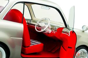 全長3.2m！ スズキの斬新「“2人乗れる”小さいクーペ」がスゴイ！ めちゃレトロな「旧車デザイン」採用！ “広くない”のが「むしろイイ！」まさかの逆転発想モデル「エルシー」とは！