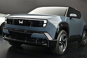 2027年度中のデビューを公言！ ホンダの“次世代型エントリーSUV”世界初公開!! デザインが斬新な「Honda 0 α」プロトタイプのディテールとは？