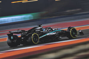 ラッセル、スプリント予選2番手「マクラーレンの2台に割って入れるとは予想外」FP1後の変更でシングルラップペースが向上