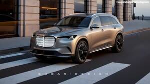 【面白ネタ】ヘイ、メルセデス：次のGLSはこうあるべきだよ　あるデザイナーが、新しいメルセデス ビジョン アイコニックのデザイン言語をGLSに応用