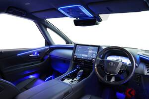 トヨタ最新「アルファード」がめっちゃ光る「斬新イルミネーション」登場！ 純正ライト“連動”でピカッと「選べる14色」が嬉しい！ アルパインスタイル「新型アンビエントライト」がすごい！