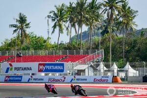 【MotoGP】クアルタラロ、インドネシアでも好調予選Q2直行掴む「嬉しい。良いステップを踏み出せている」