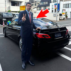 「剥がしちゃったの!?」 ジョージア大使公用車の“変化”にSNS騒然 ファンの疑問に大使館の答えは？