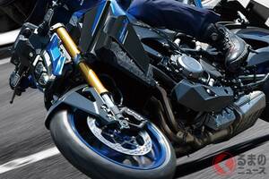 新車152万円！ スズキ「“新”ネイキッドモデル」発売！ パワフル「4気筒エンジン」×扱いやすい「電子制御」搭載！ 外装色と同色のホイール採用で統一感アップ！ 「GSX-S1000」26年モデル登場