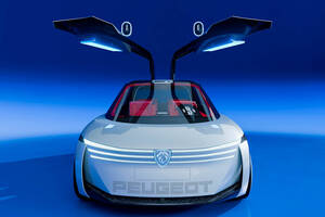 ステアリングは「四角」が常識に？ プジョー「ポリゴン・コンセプト」発表。「ハイパースクエア」と未来のi-Cockpit、2027年に市販化へ