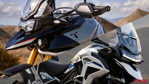 トライアンフから新型アドベンチャーモデル「タイガーアルパイン/デザートエディション」が登場【900/1200に特別装備を投入】