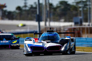 デイトナ24時間に参戦する全車登場の公式テストがスタート。初日最速はBMW、太田組アキュラが2番手