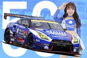 近藤真彦率いるKONDO RACINGを応援する2名の「リアライズガールズ」はだれ？ 王道のコスチュームをカッコ可愛く着こなす2人にも注目です