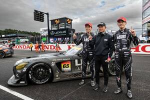 6年ぶりGT300王座へ、大差で選手権リーダーに。今季のLEON PYRAMID AMGは熟成に加え「運も引き寄せられている」と蒲生尚弥｜スーパーGT SUGO